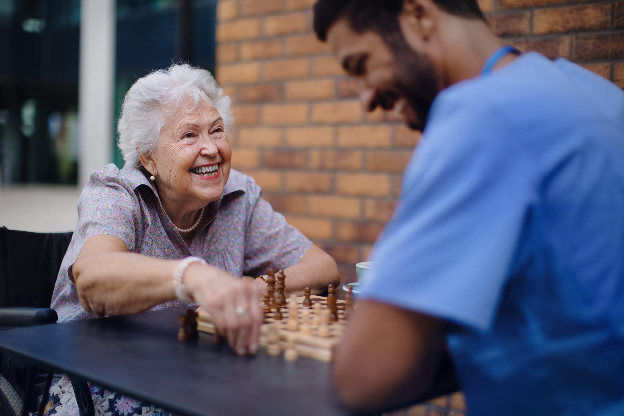 People playing chess